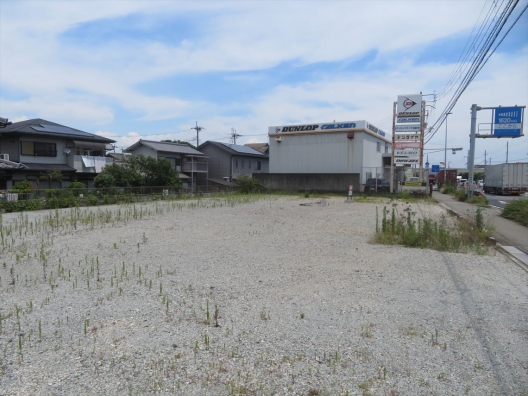 竜野駅前　国道2号沿い　事業用　貸土地