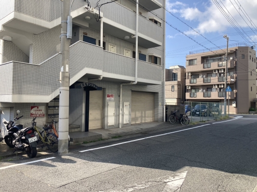 石屋川　駅近　住宅街の立地　スケルトン　１Ｆ　貸店舗