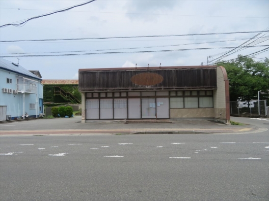 北条町　県道24号　元洋菓子店　鉄骨平家一戸建　貸店舗