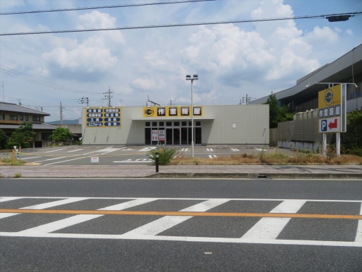 京田辺市　京都京田辺　府道22号　元ワークショップ　貸店舗