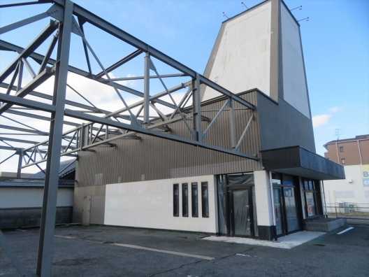 大阪熊取町　大阪外環状線　スケルトン（元丼屋）　貸店舗