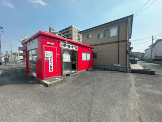余部　県道516号　元無人販売店　プレハブ　貸店舗