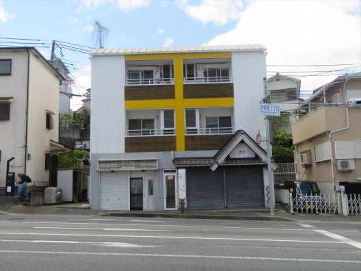 川西畦野　国道173号　スケルトン（元洋食屋）　１Ｆ　貸店舗