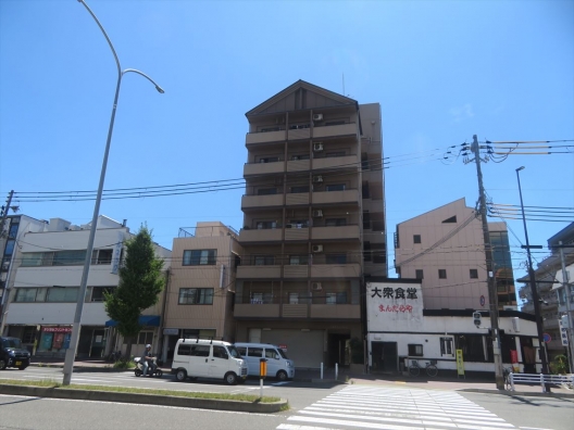 上沢　駅近　山手幹線沿い　間口良好　１Ｆ　貸店舗