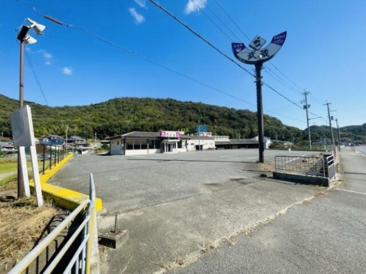 龍野西　国道2号　元和食レストラン　鉄骨平家一戸建　貸店舗
