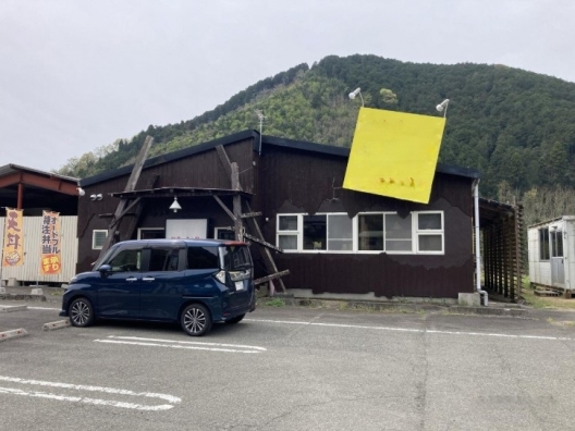 和田山　国道9号沿い　とんかつ屋　居抜き店舗
