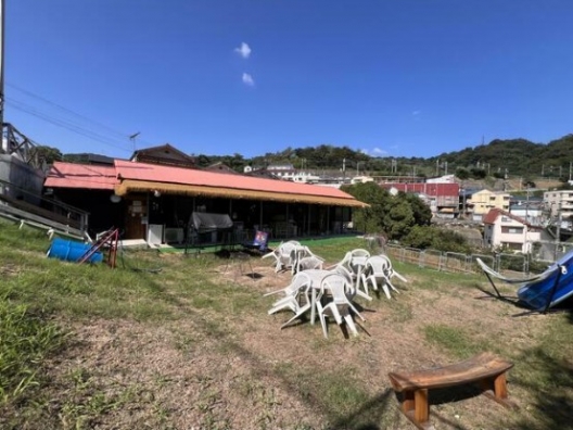 長田丸山　駐車場2台付　元ドッグランカフェ　貸店舗