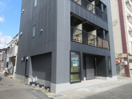 新長田　国道2号　新築マンション　スケルトン　貸店舗