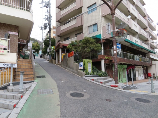 新神戸　北野異人館　不動坂　元洋菓子販売店