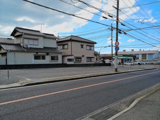 大久保　県道718号（旧浜国道）　事業用　貸土地